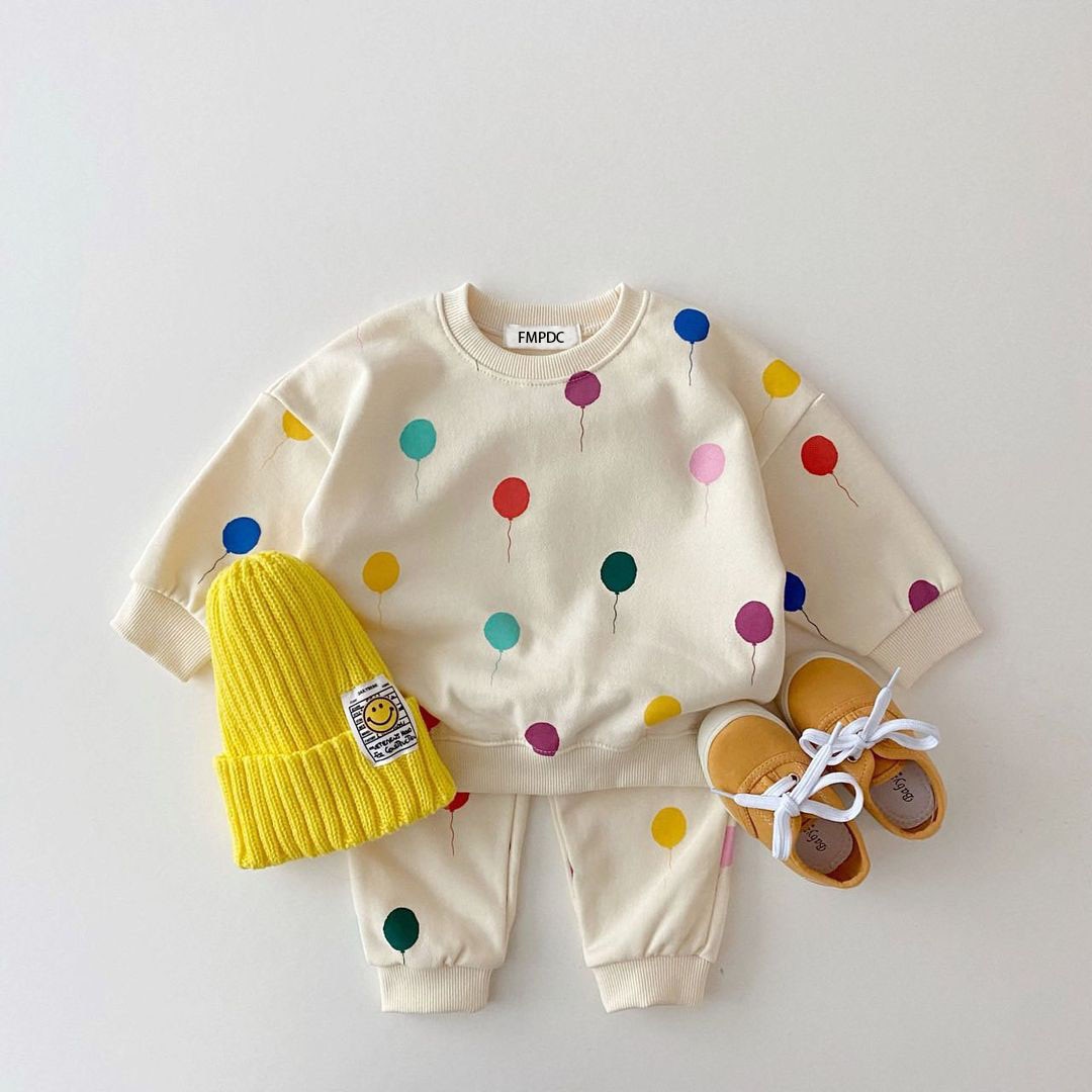 2023-Spring-Baby-Boys-Girls-Clothes-Sets-Children-s-Suit-Kids-Long-sleeved-Hooded-Cotton-Sweater